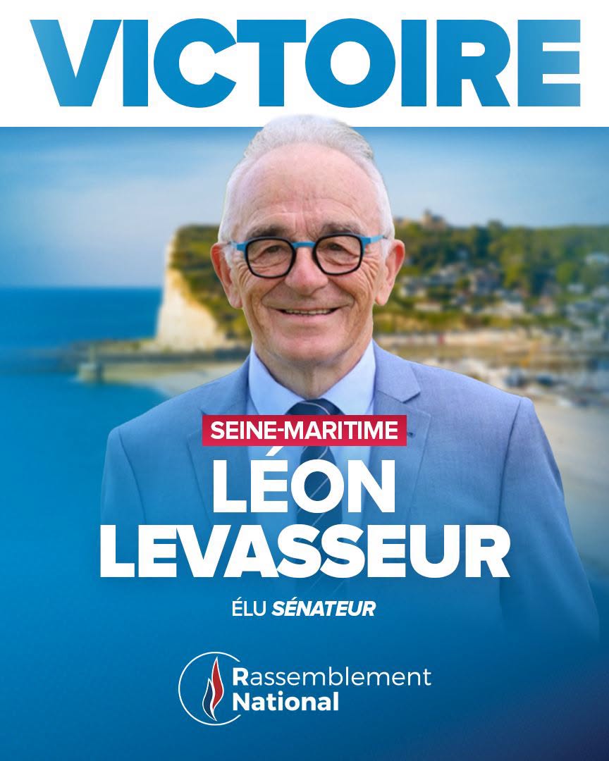 Victoire : Léon Levasseur élu sénateur de la Seine-Maritime
